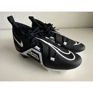 Nike Alpha Menace Pro 3 Mid Football Cleats Men's Black Size 12 CT6649-001